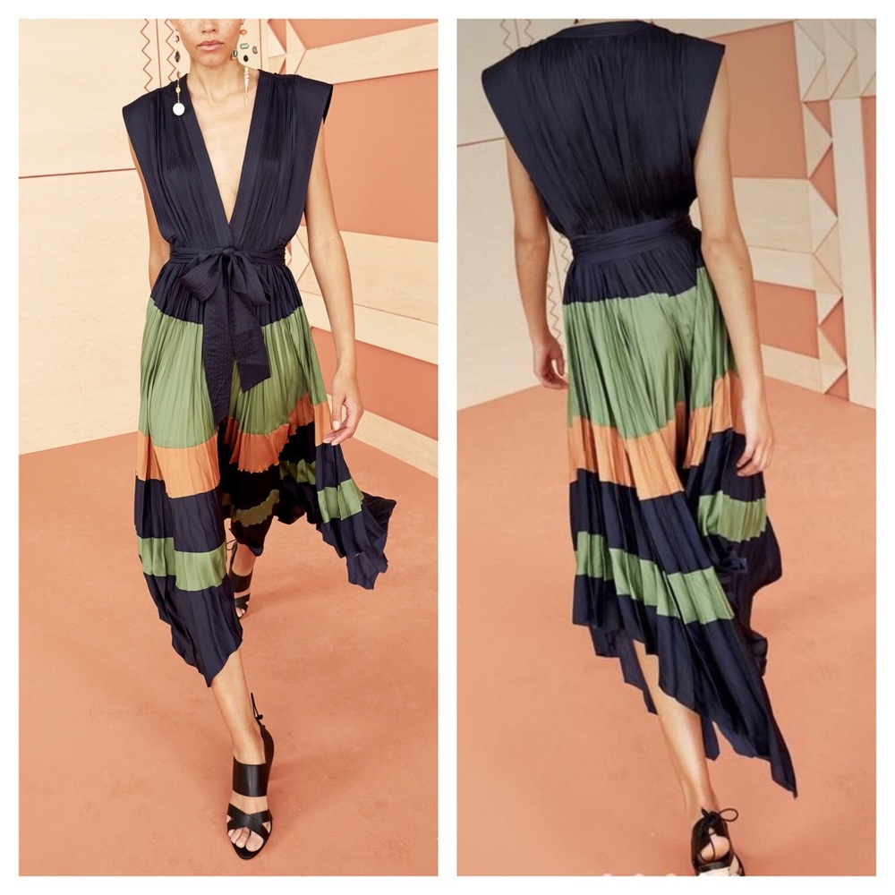 Ulla Johnson Mayshe Handkerchief Hem Dress